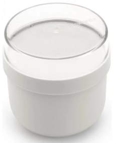 Bol alimentar mic dejun Brabantia Make&Take 1006298, 500+180 ml, Inchidere cu infiletare, FaraBPA, Gri