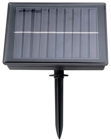 Lanț LED solar dimabil Grundig 50xLED/8 funcții 9,35m IP44 alb cald + telecomandă
