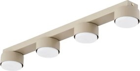 Brilagi - Spot LED RGB dimmabil MONO 4xGX53/14W/230V, Wi‑Fi Tuya, bej