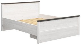 Pat matrimonial 160 cm Hesen LOZ1S/140 (zadă sibiu deschis + pin larico). 1062512