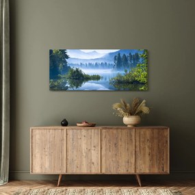 Tablou cu lac montan (120x50 cm)