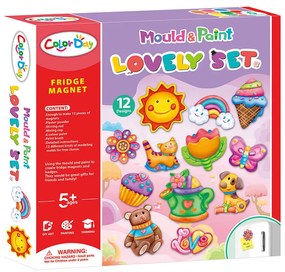 Set de confectionat magneti frigider de jucarie