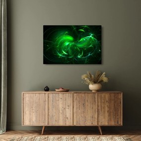 Tablou - abstracție verde (90x60 cm)