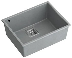 Chiuveta din granit DAVID 50 gri metalic