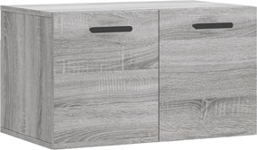 vidaXL Dulap de perete, gri sonoma, 60x36,5x35 cm, lemn prelucrat