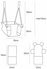 Leagăn pentru copii – Meowbaby