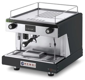 Espressor profesional Hendi Top Line BY WEGA 2900 W Negru 530x555x(H)515 mm control electronic programarea a pana la 4 cafele pe grup