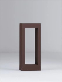 Stalp exterior LED 3000K IP65 DOLIX corten, H-30cm