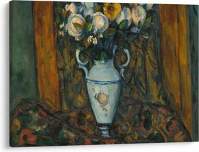 Tablou - Paul Cézanne, Vase of Flowers, reproducere (70x50 cm)