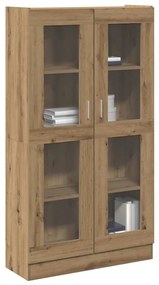 vidaXL Dulap înalt, stejar artizanal, 82,5x30,5x150 cm, lemn prelucrat