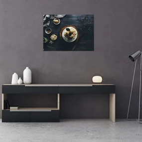 Tablou cu desert pe masă (70x50 cm), în 40 de alte dimensiuni noi