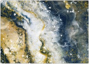 Tablou - Abstract auriu (70x50 cm)