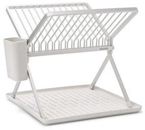 Uscаtor de vase pliabil Brabantia SinkSide 1004154, Suport pentru ustensile, Rezistent la coroziune, Gri deschis