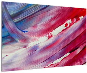 Tablou - culorile rozalbaste (90x60 cm)