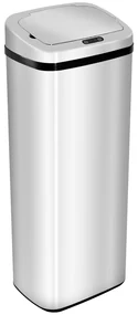 HOMCOM cos de gunoi cu senzor inox elegant 50L cu infrarosu | Aosom Romania