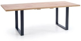 Masa extensibila Venom 135 stejar - L135/185xl90xh74 cm