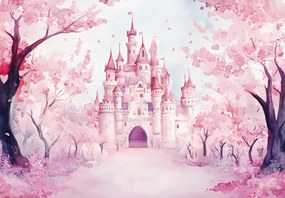 Fototapet - Castel roz (147x102 cm)