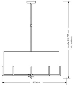 Lustra eleganta design modern Nemi