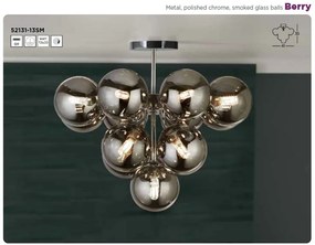 Lustra aplicata moderna cu 13 surse de lumina Berry
