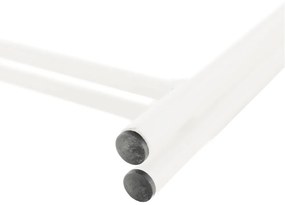 Măsuţă auxiliară cu tavă detaşabilă, alb, RENDER