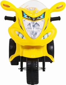 Motocicleta Electrica cu Acumulator Pentru Copii NOVOKIDS™ Moto Classico 88, 3-6 ani, Max 25 kg, Cu Melodii si Lumini, Trotineta Electrica, 3 Roti,