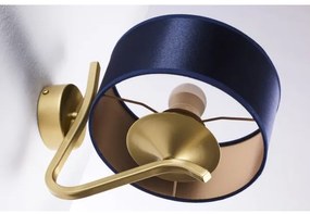 Jupiter 2115 - Aplică de perete KASZMIR 1xE27/15W/230V albastru/auriu