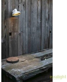Aplica perete iluminat exterior stil modern BRONX alb 71195
