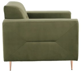 Fotoliu, verde/miere, LEXUS