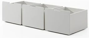 PINO SET DE 3 SERTARE PENTRU Pat copii MATRIMONIAL H85CM ALB