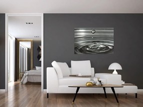 Tablou - Picături de apă (90x60 cm)