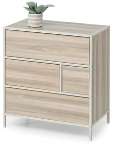 Comodă Soren Kom (bej cenușiu + crem). Promo -45%. 1110775