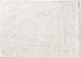 Covor moale din blană artificială, bej, FELINE