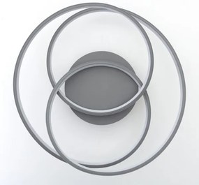 Plafonieră LED Brilliant LABYRINTH LED/40W/230V d. 39,5 cm gri