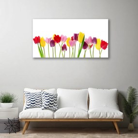 Tablou pe panza canvas Lalele Floral Multi