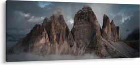 Tablou - Trei Dinți, Dolomiți Italieni (120x50 cm)