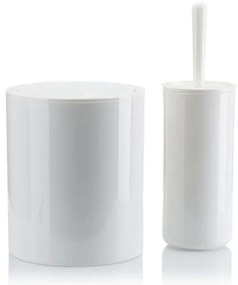 Set de baie CARMEN 5 buc. alb