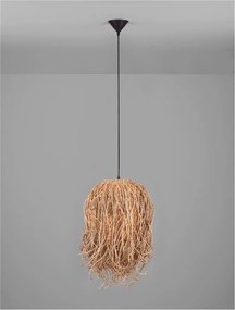 Lustra boho style design natural Hay