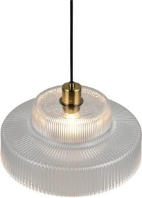 Lustră cu abajur din sticlă ø 35 cm Abella – Reality