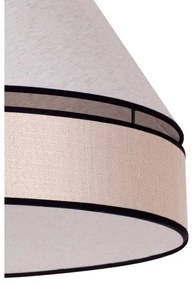 Duolla - Lustră pe cablu AVIGNON 1xE27/15W/230V d. 60 cm bej