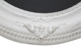 Tabla de scris / decorativa din lemn, alb / negru, 53 x 3 x 63 cm, Kensington Mauro Ferreti