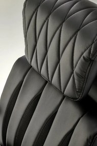 Scaun de birou Romano negru H121 cm