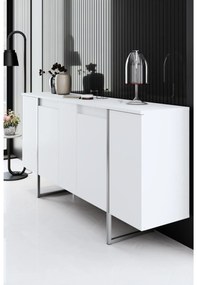 Mobilier living Luna set (Alb + Argintiu) . 1102330