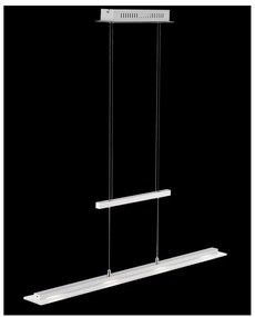 Lustră argintie LED cu intensitate reglabilă din metal Tenso – Fischer &amp; Honsel