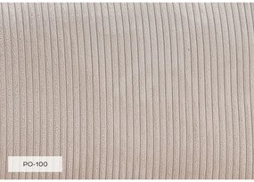 Canapea albă extensibilă 168 cm Lucky Lucy – Miuform