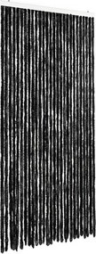 vidaXL Perdea pentru insecte, antracit, 118 x 220 cm, Chenille