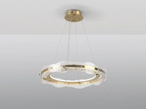 Lustra LED suspendata design modern Lira 60cm