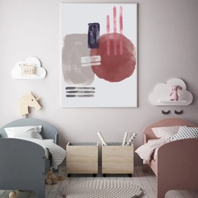 Poster - Abstracție pictată (A4)