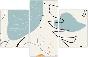 Tablou - Ilustrație de frunze (90x60 cm)