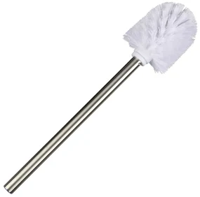 Perie toaletă de rezervă SHINY Ø 8 cm, oțel inoxidabil, WENKO