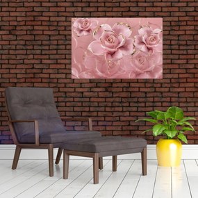 Tablou - Decor floral (90x60 cm)
